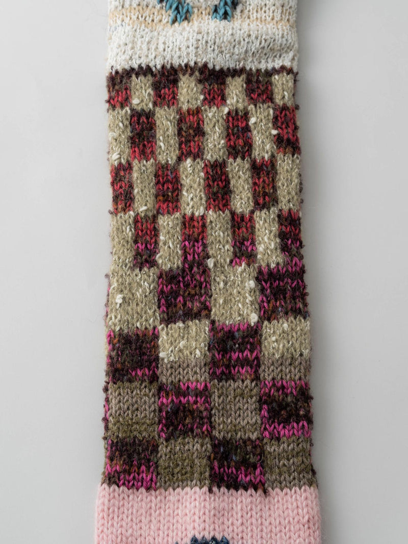 Handmade Knit Scarf ハンドメイドニットスカーフ（マフラー）