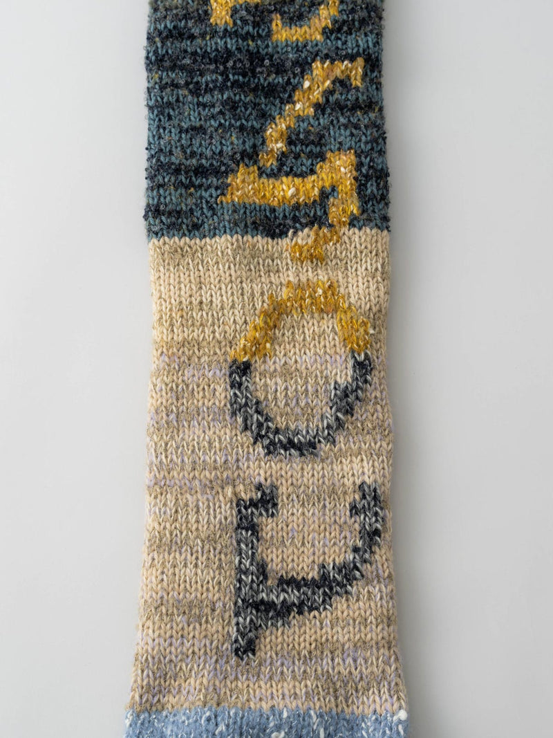 Handmade Knit Scarf ハンドメイドニットスカーフ（マフラー）