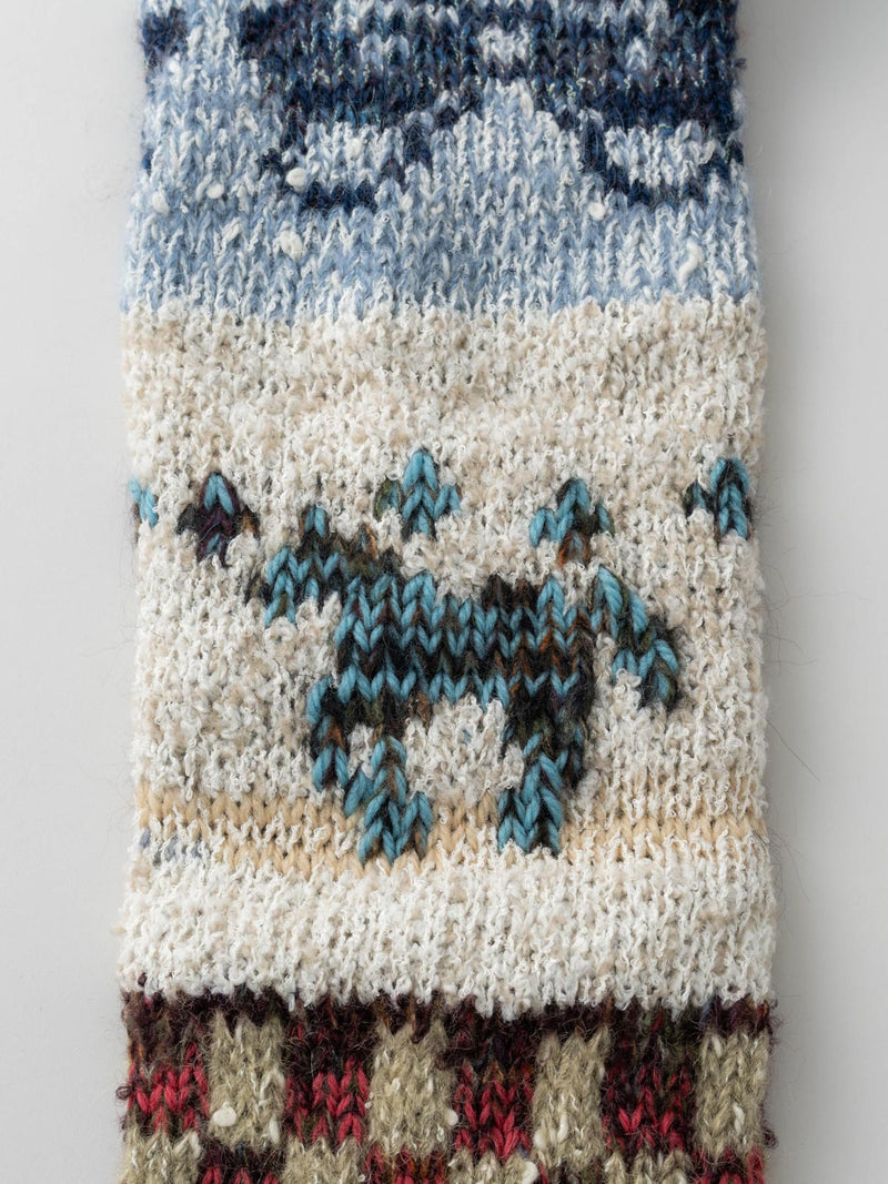 Handmade Knit Scarf ハンドメイドニットスカーフ（マフラー）
