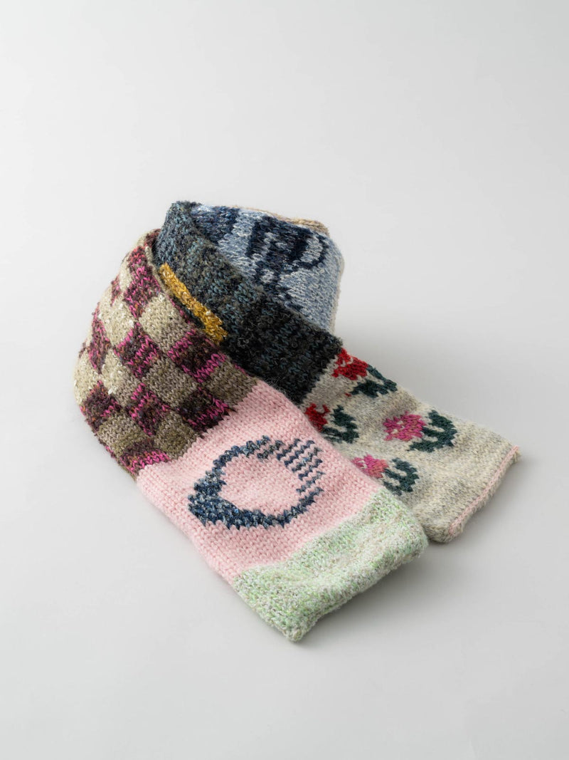 Handmade Knit Scarf ハンドメイドニットスカーフ（マフラー）