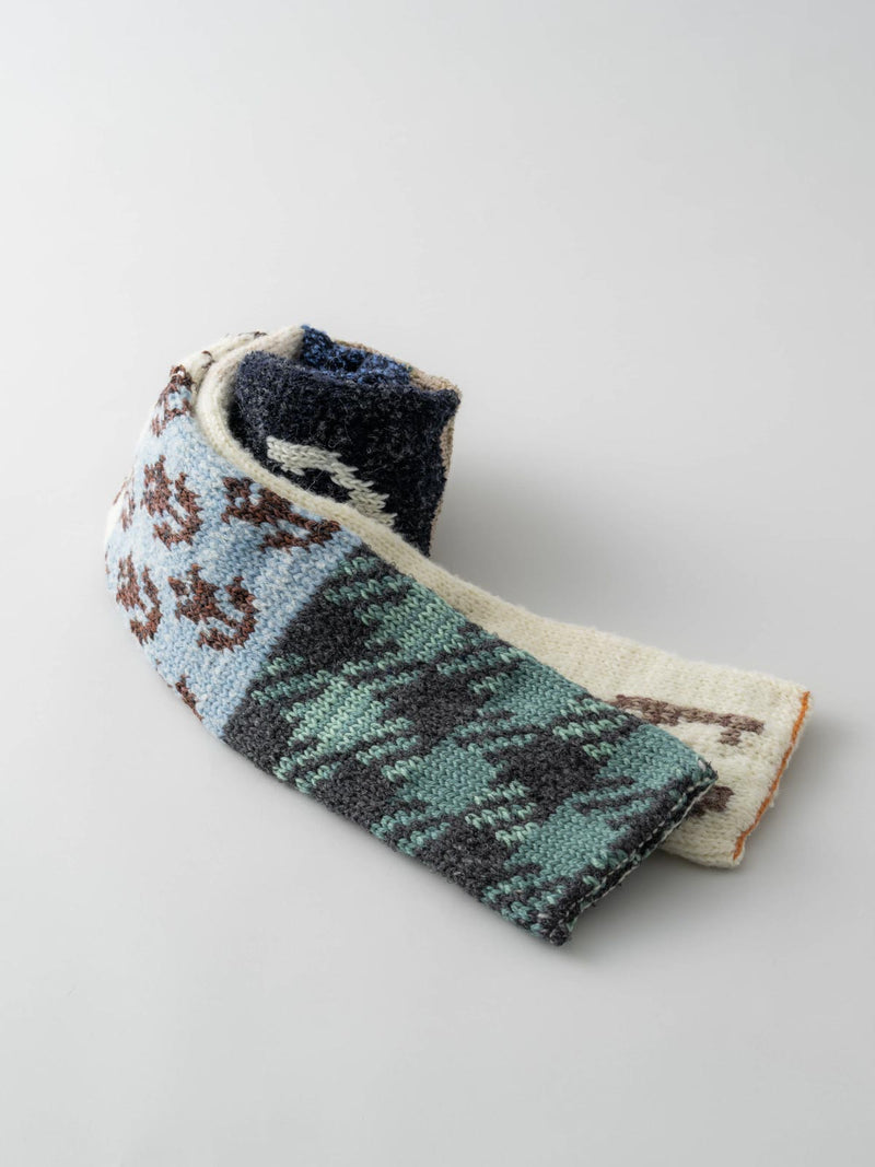 Handmade Knit Scarf ハンドメイドニットスカーフ（マフラー）