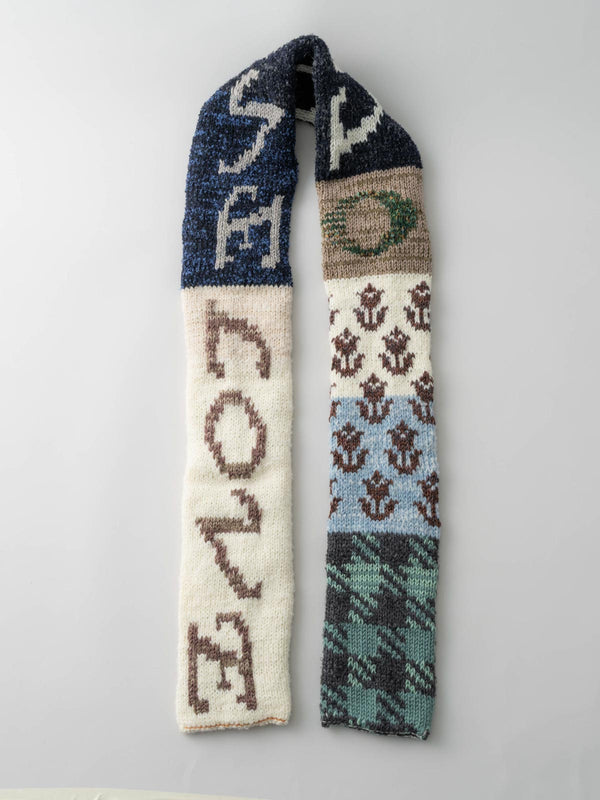 Handmade Knit Scarf ハンドメイドニットスカーフ（マフラー）
