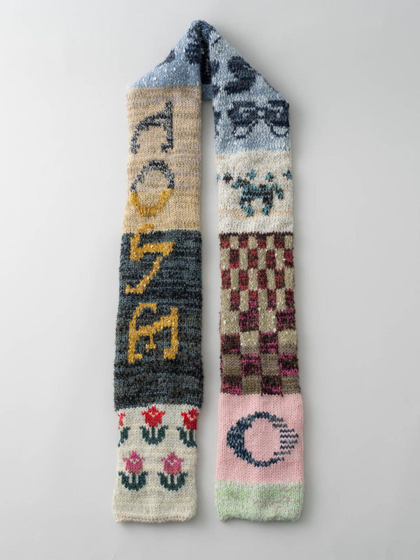 Handmade Knit Scarf ハンドメイドニットスカーフ（マフラー）