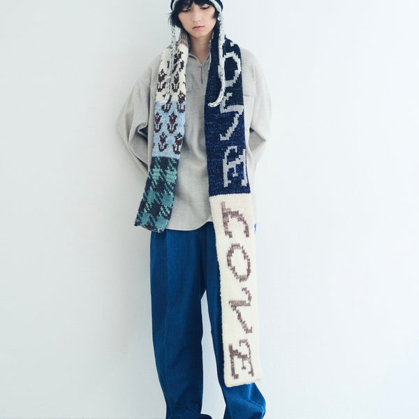 LOVE it ONCE MORE／Handmade Knit Scarf ハンドメイドニットスカーフ