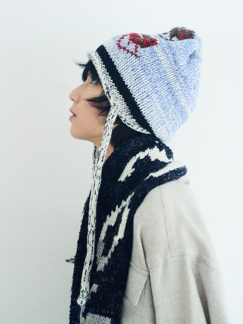 Handmade Knit Beanie ハンドメイドニットビーニー