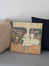 門田千明　アート原画《 home 》