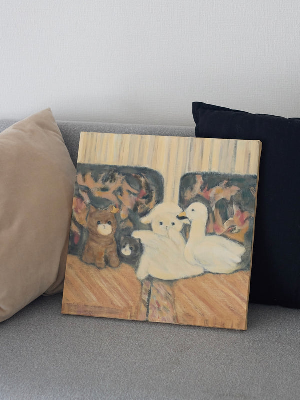 門田千明　アート原画《 home 》