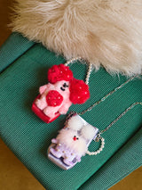 SUPER FANCY LOVE POCHETTE  ハンドメイドぬいぐるみポシェット A/B