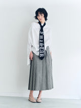 JAQUARD KNIT TIE  ジャカードニットタイ BLACK